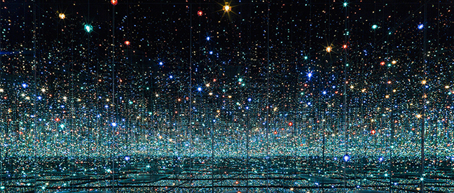Yayoi Kusama's Infinity Mirror Rooms